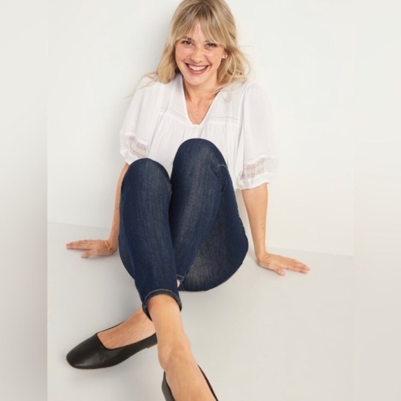 NWT! High-Waisted Wow Super-Skinny Ankle Jeans for Women - Size 8 - Picture 3 of 6